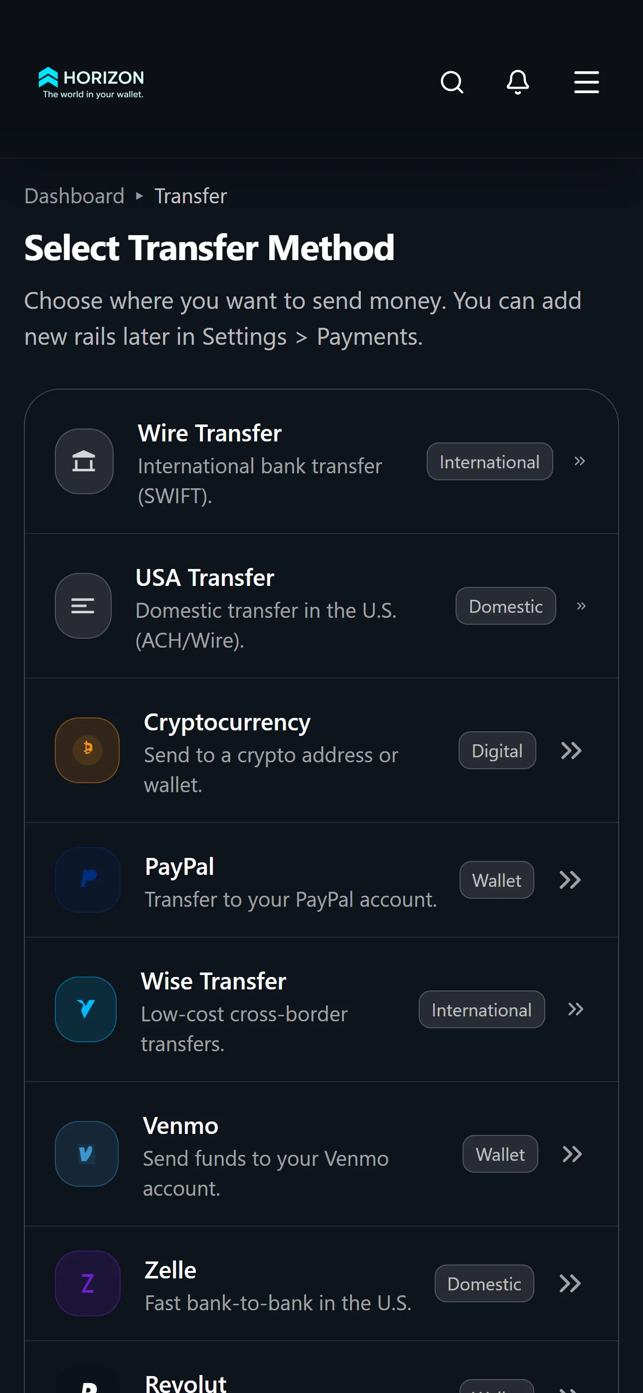 Transfer Methods